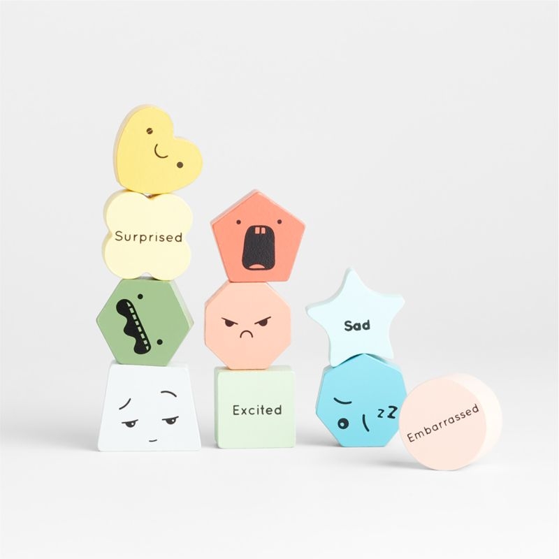 Wonder & Wise by Asweets Wooden Emotion Wheel Kids Puzzle - Image 3