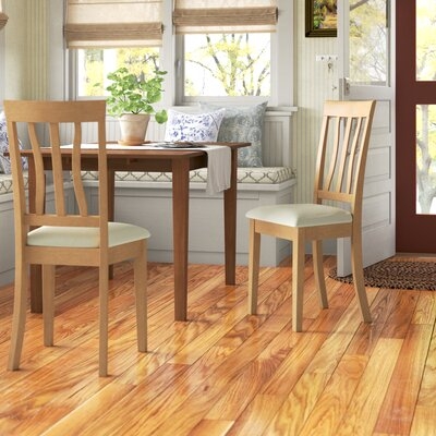 Artin Solid Wood Slat Back Side Chair - Image 0