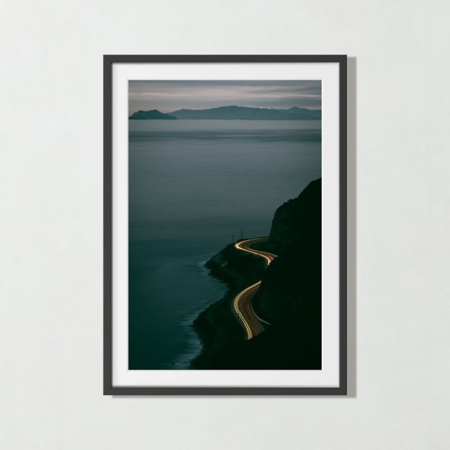 'Let's Take The Long Way Home' Photographic Print in Black Frame, 27"x38" - Image 0