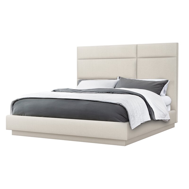 Interlude Quadrant Upholstered Low Profile Bed - Image 0