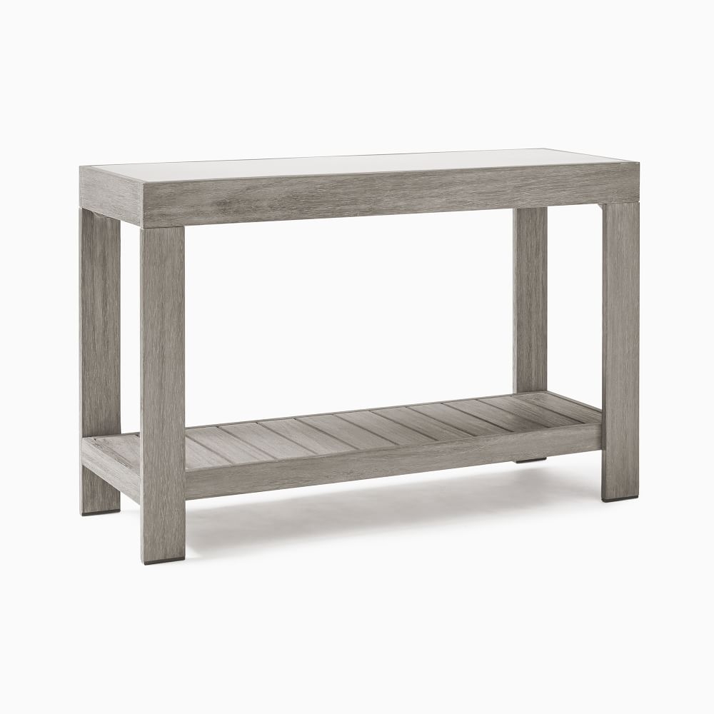 Portside Outdoor 47 in Console, Weathered Gray - Image 0