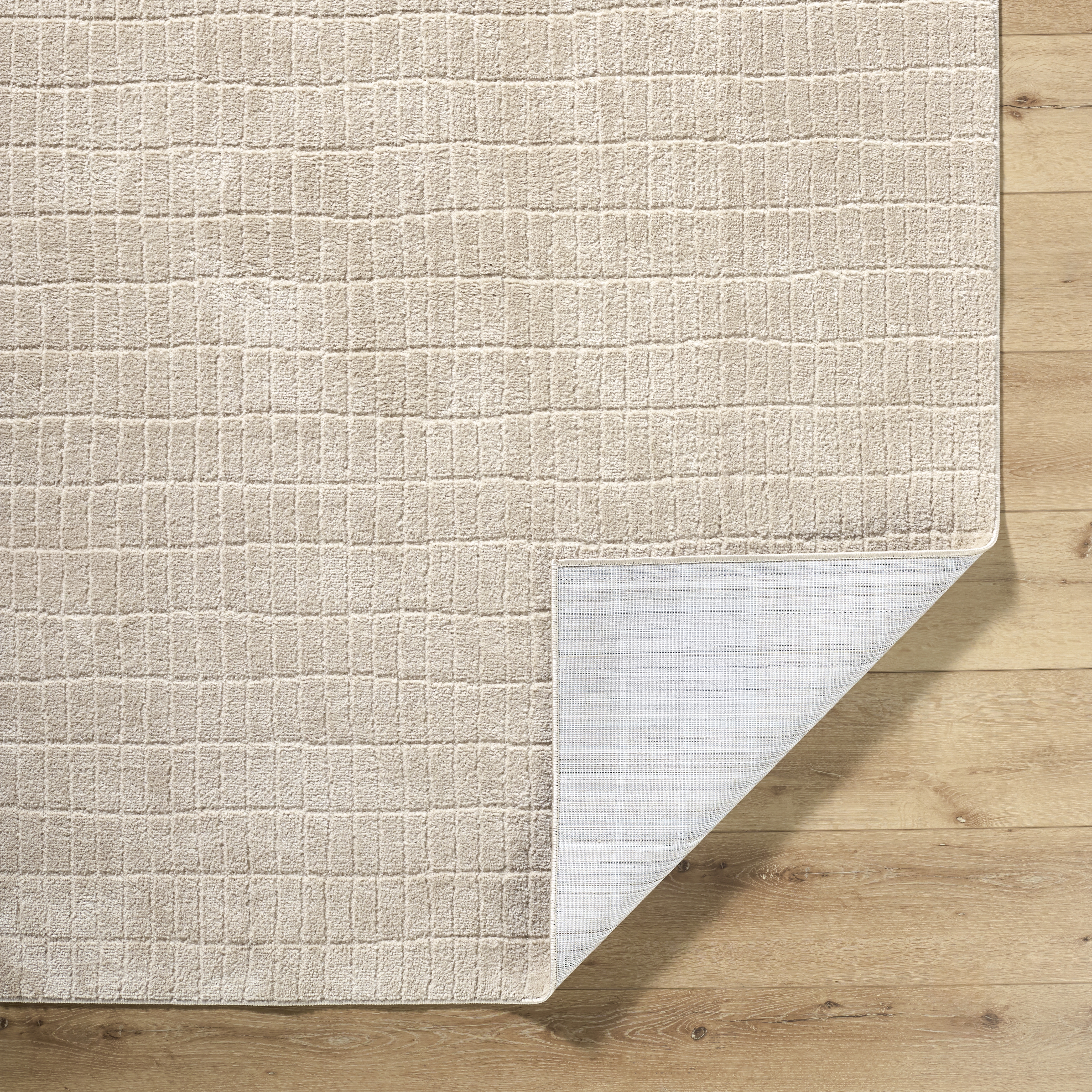 Cascade White Indoor 2'7" x 10' Machine Woven Rug - Image 4