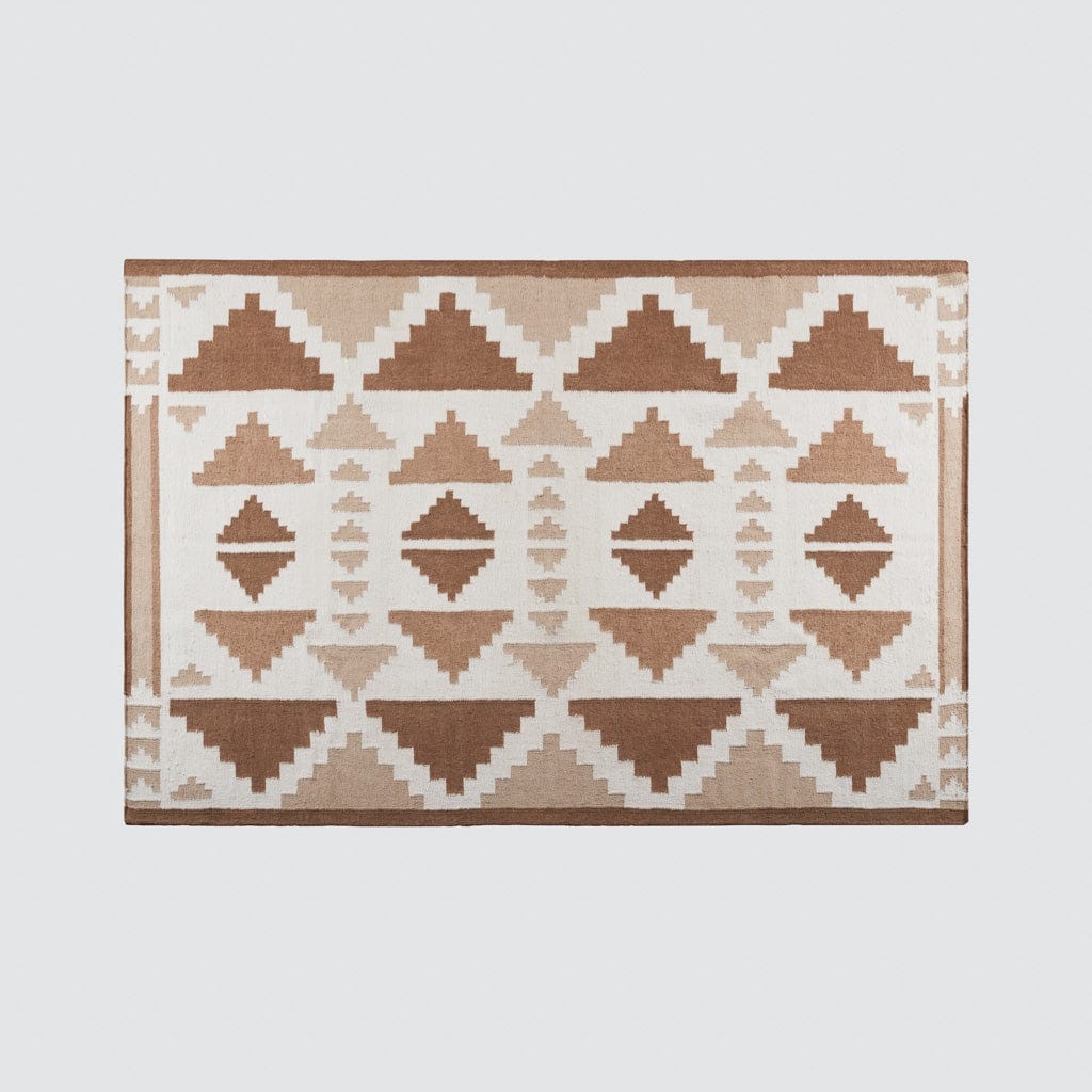 The Citizenry Tejal Handwoven Area Rug | 10' x 14' | Browns Tans - Image 6