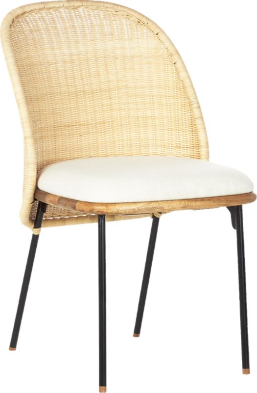 Chord Woven Back Dining Chair - Image 3