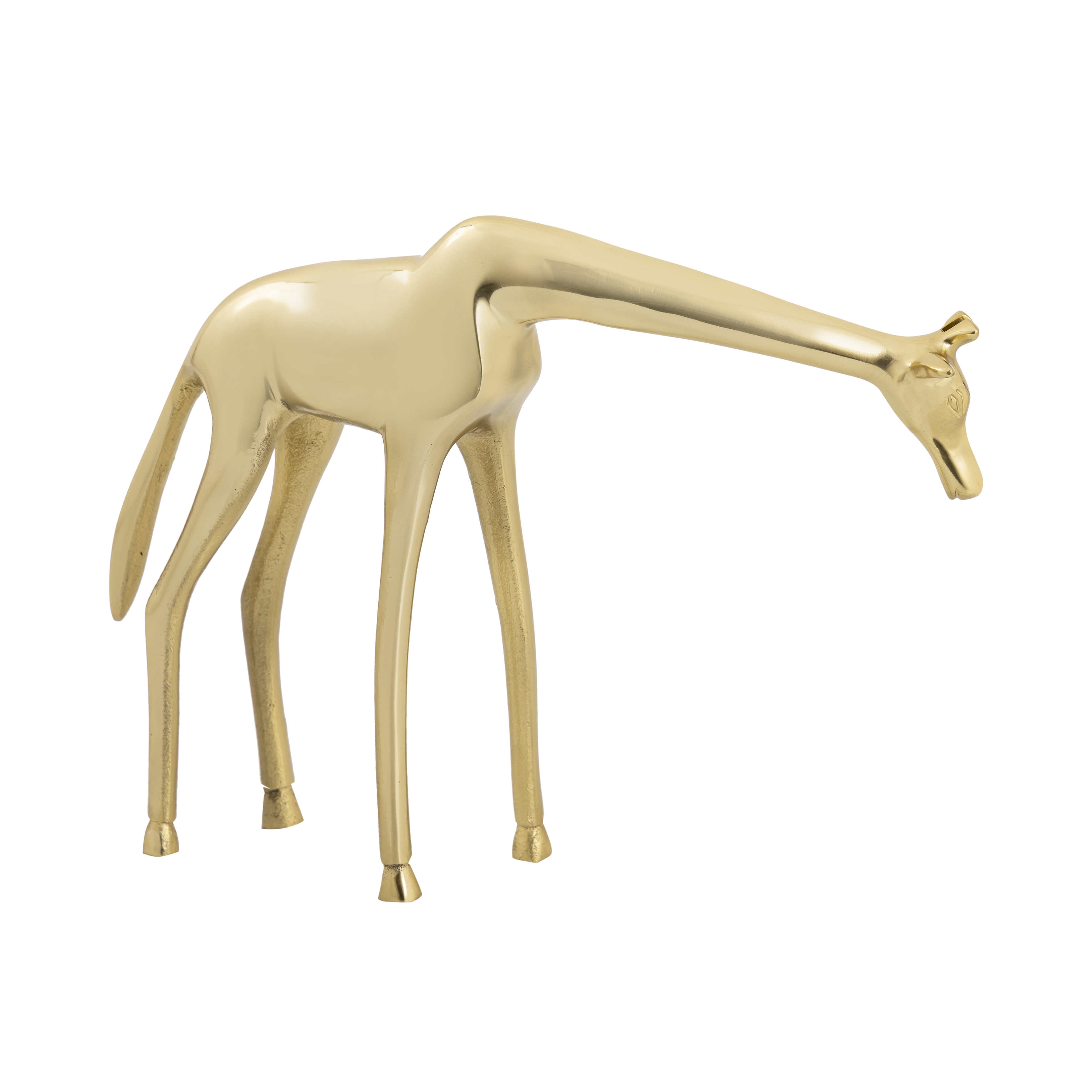 Brass Giraffe Sculpture - Small - Image 1