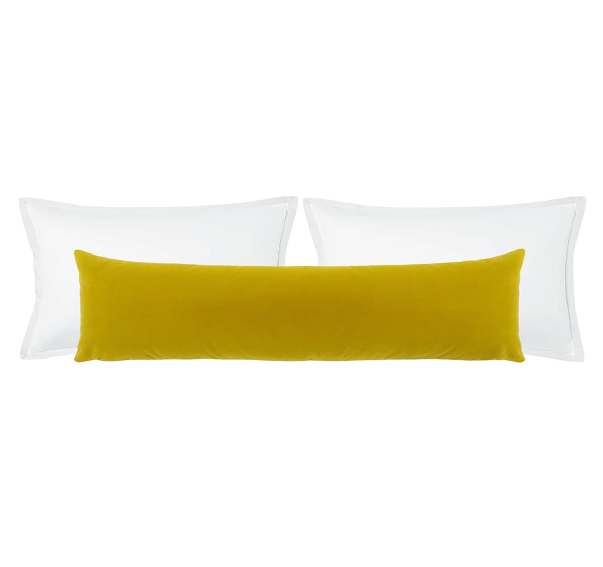 THE XL LUMBAR :: MOHAIR VELVET // CHARTREUSE - BY THE YARD - Image 0