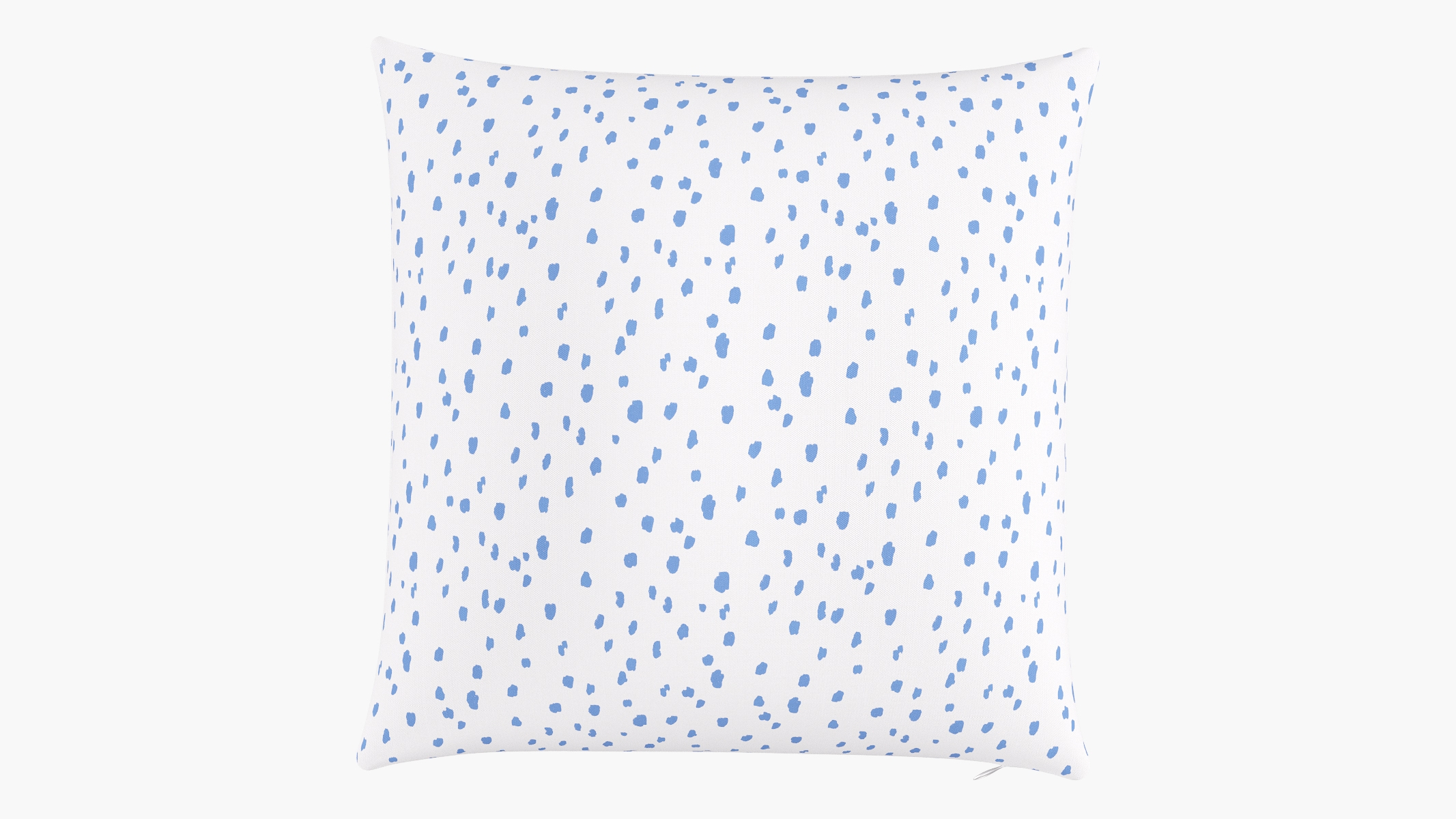 Throw Pillow 22", Blue Dalmatian, 22" x 22" - Image 0