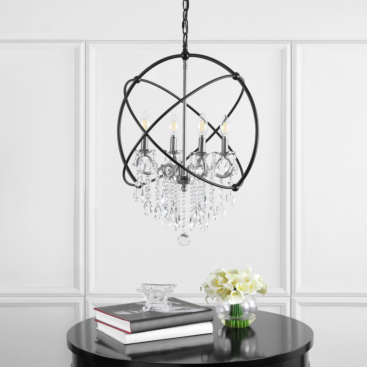 Sabina 4Lt 20.25 Inch Pendant - Bronze - Safavieh - Image 1