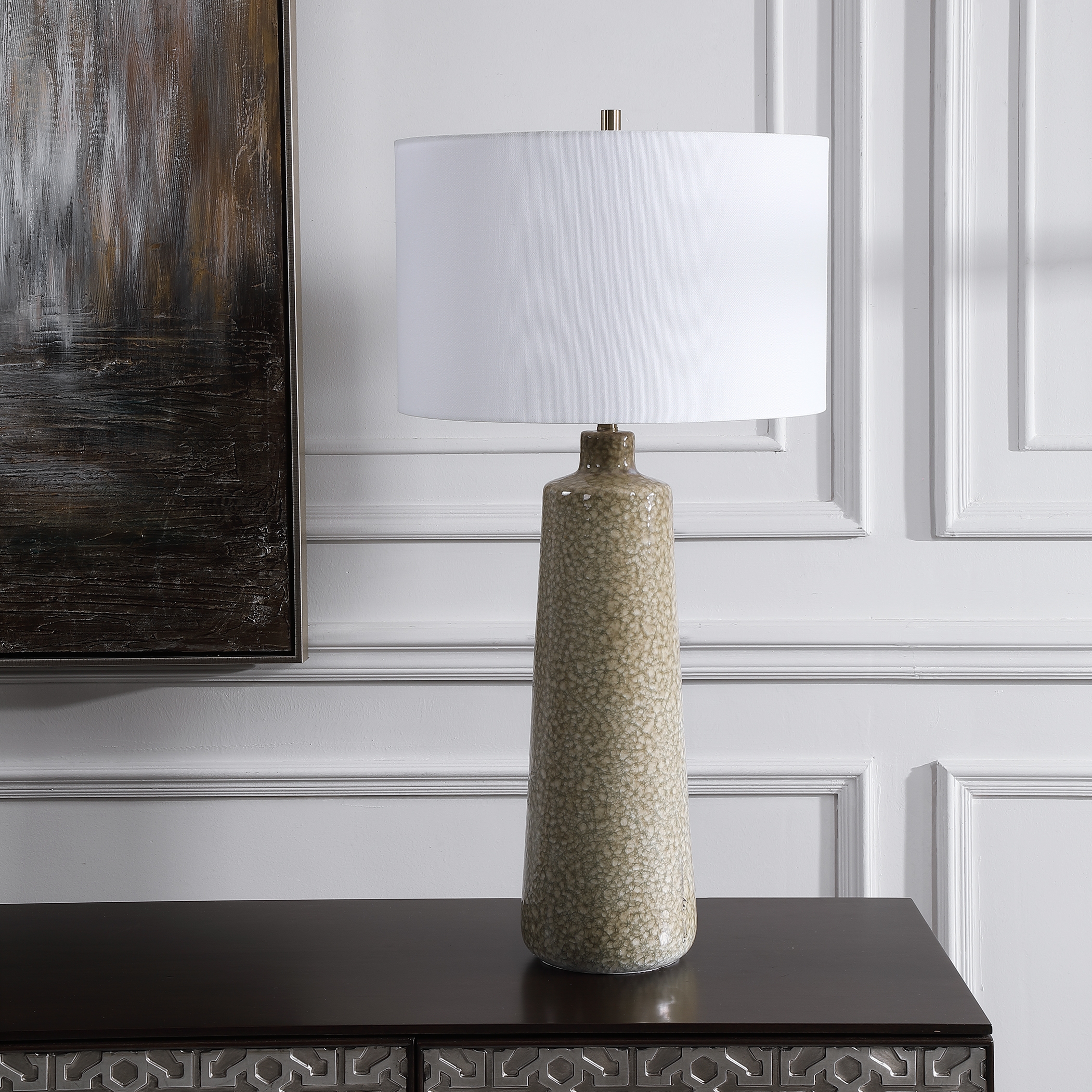 Linnie Sage Green Table Lamp - Image 1