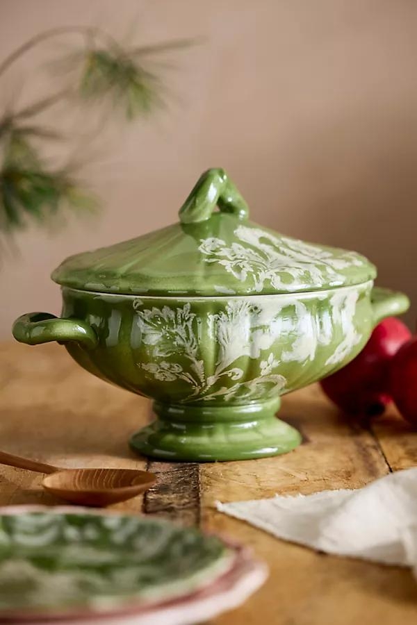 Botanical Silhouette Lidded Tureen - Image 0