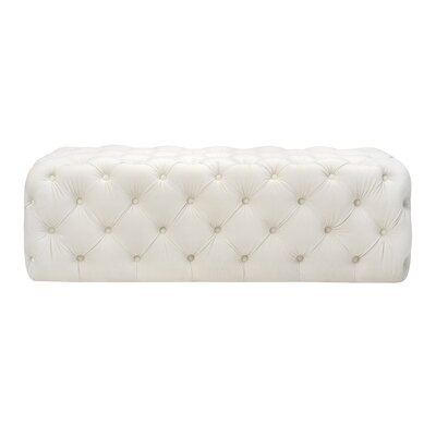 Alfhild Upholstered Bench, Cream - Image 0