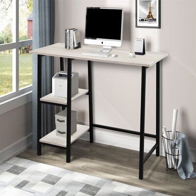 Metal Frame Home Office Desk/Computer Desk With Wood Surface - Image 0