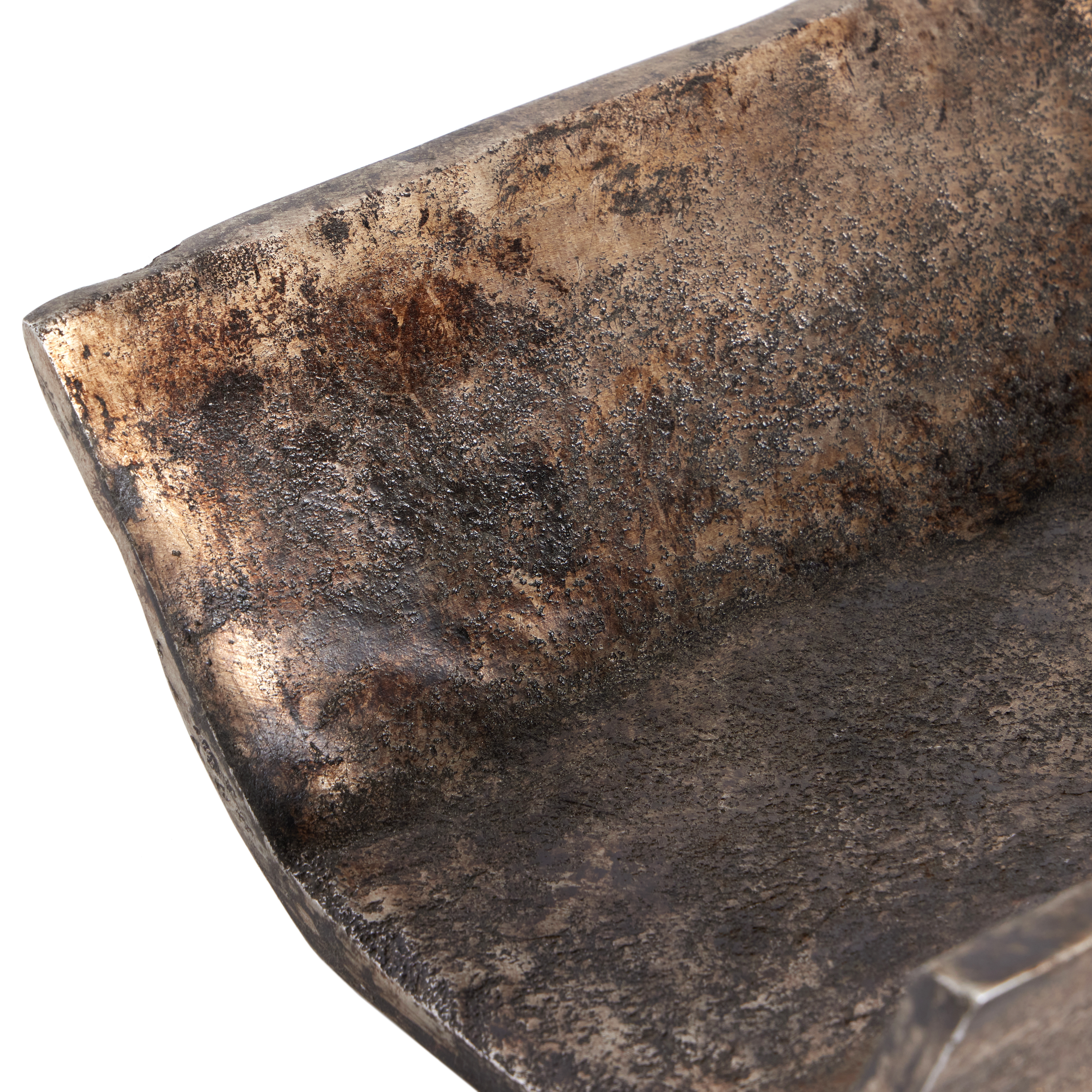 Jagen Outdoor Tray - Rustic Cast Aluminum - Image 6