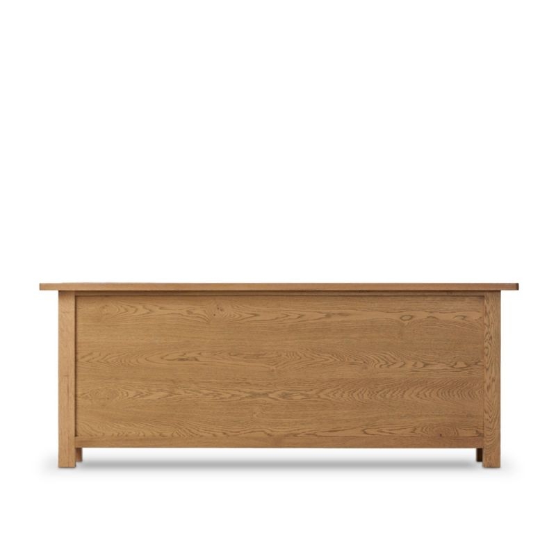 Millbrook 85" Natural Light Oak 10-Drawer Dresser - Image 7