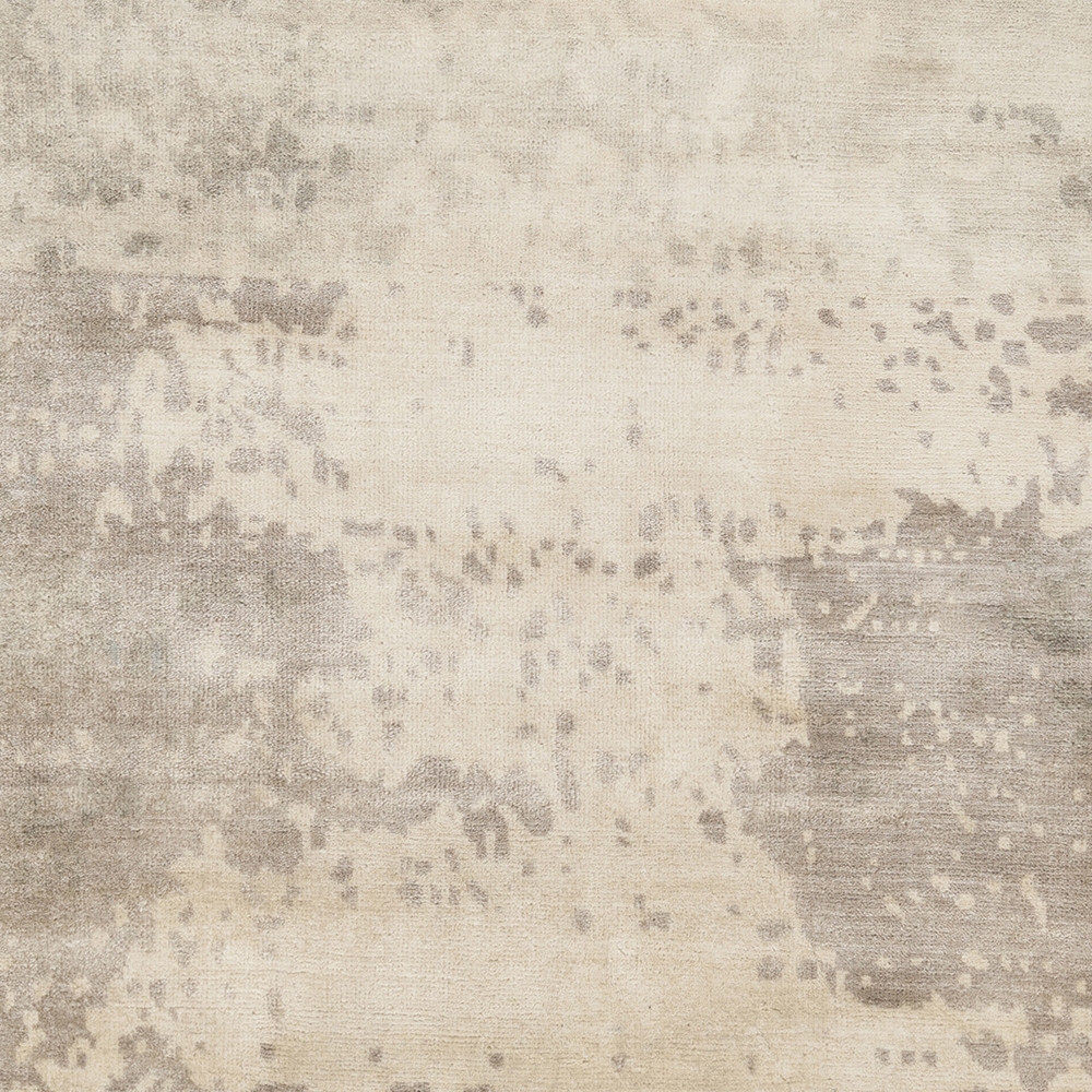 Slice of Nature Beige Indoor 2' x 3' Handmade Rug - Image 1