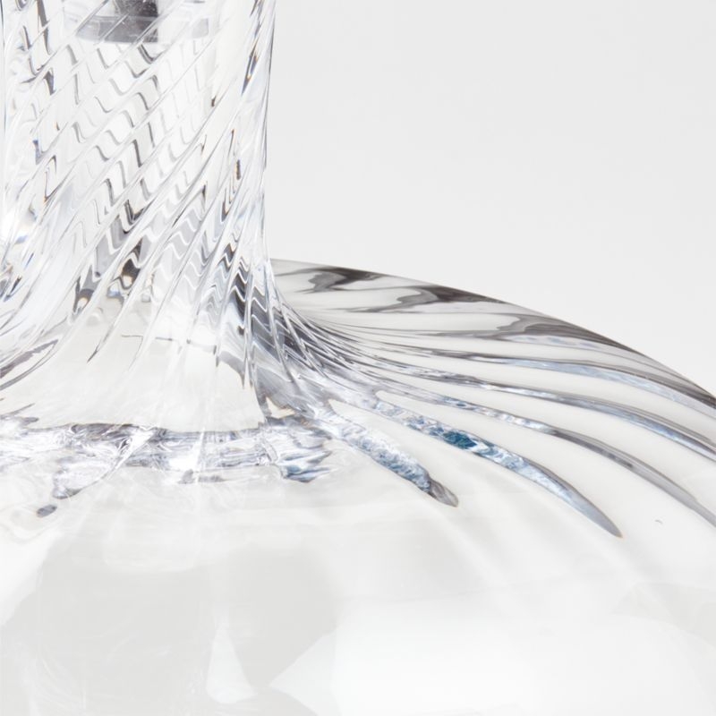 Lucia Swirled Glass Decanter - Image 3