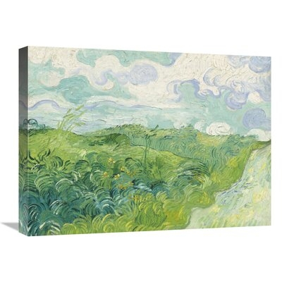 Fields, Auvers by Vincent Van Gogh - Wrapped Canvas Print - Image 0