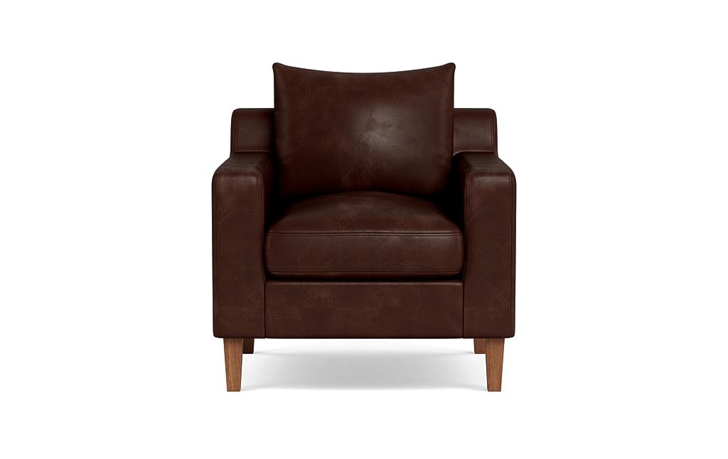 Sloan Leather Petite Chair - Image 0