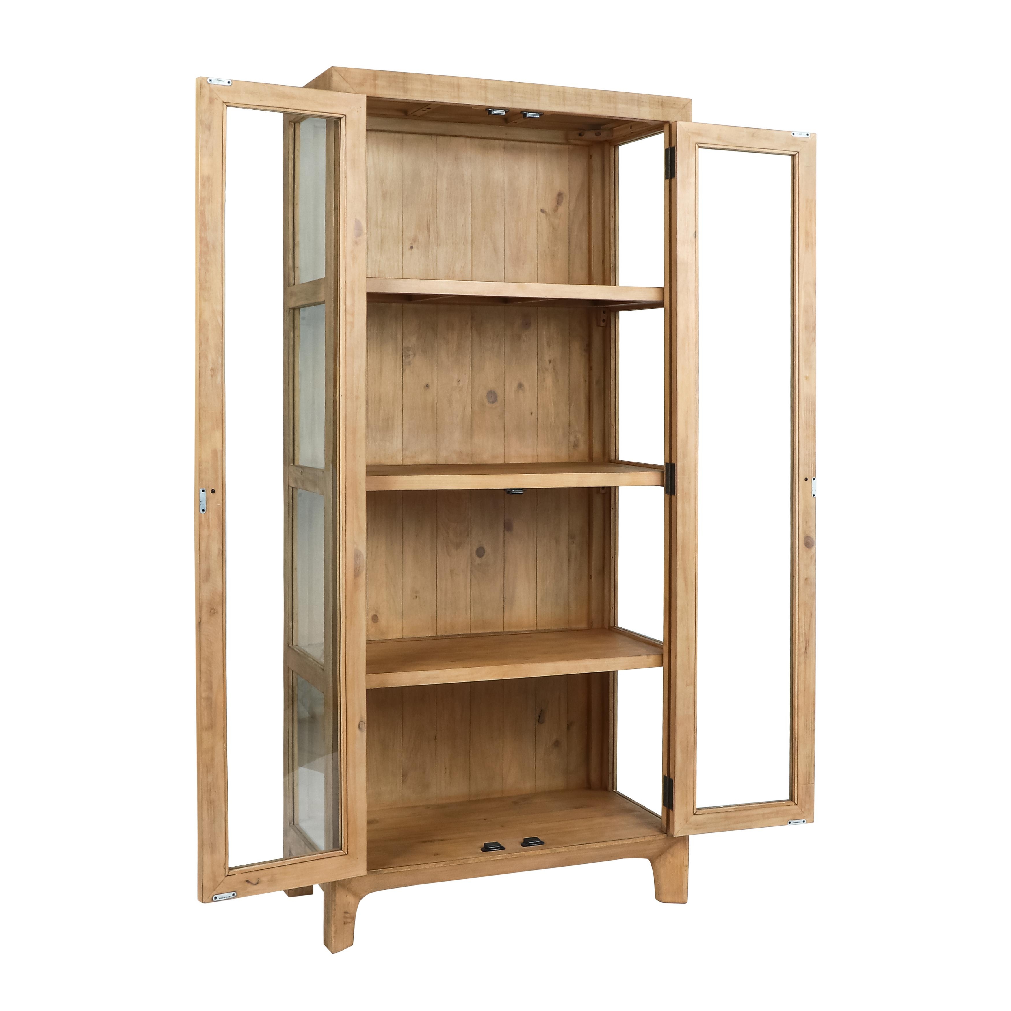 Crest Tall Cabinet Natural - Image 4