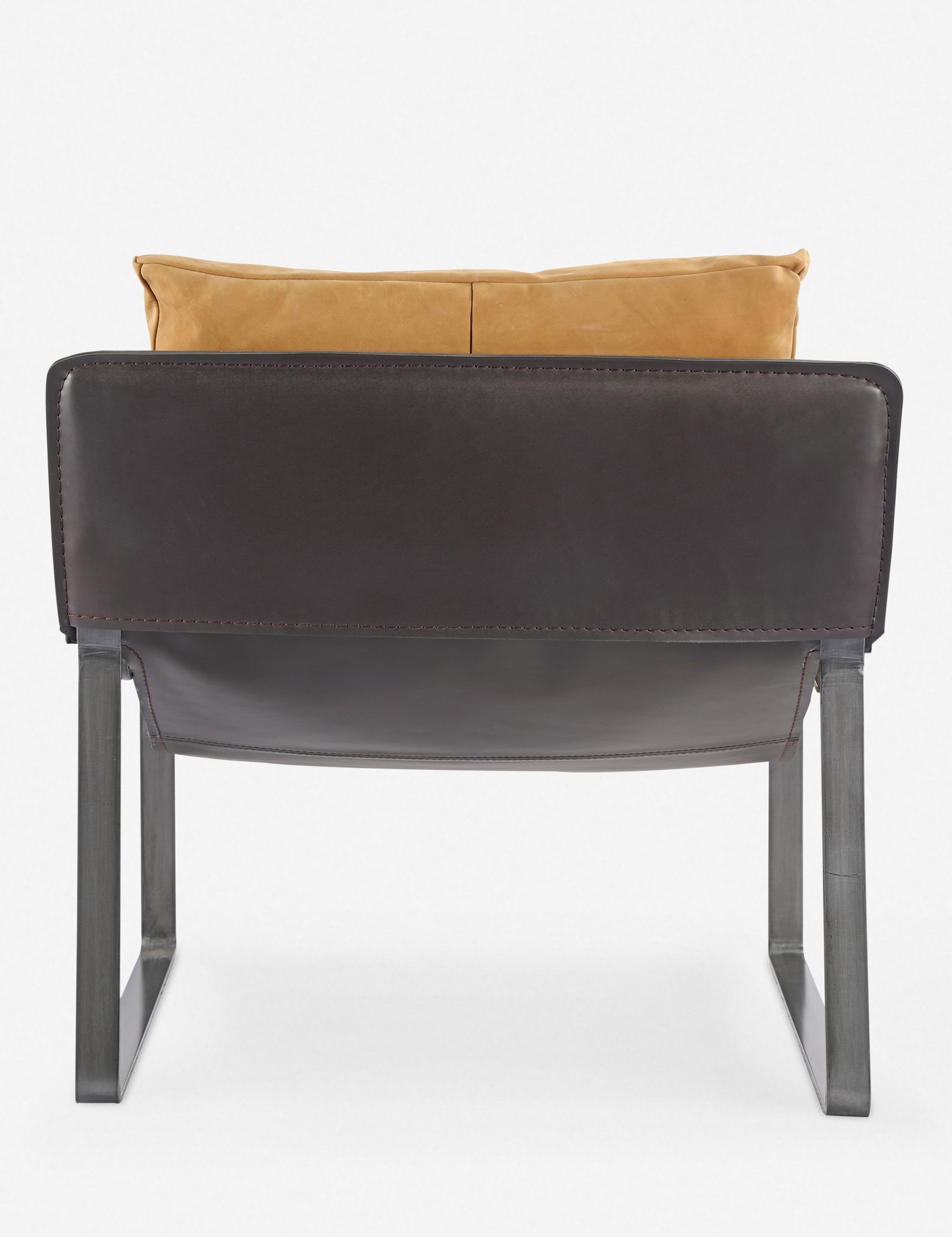 Bo Leather Accent Chair - Image 3