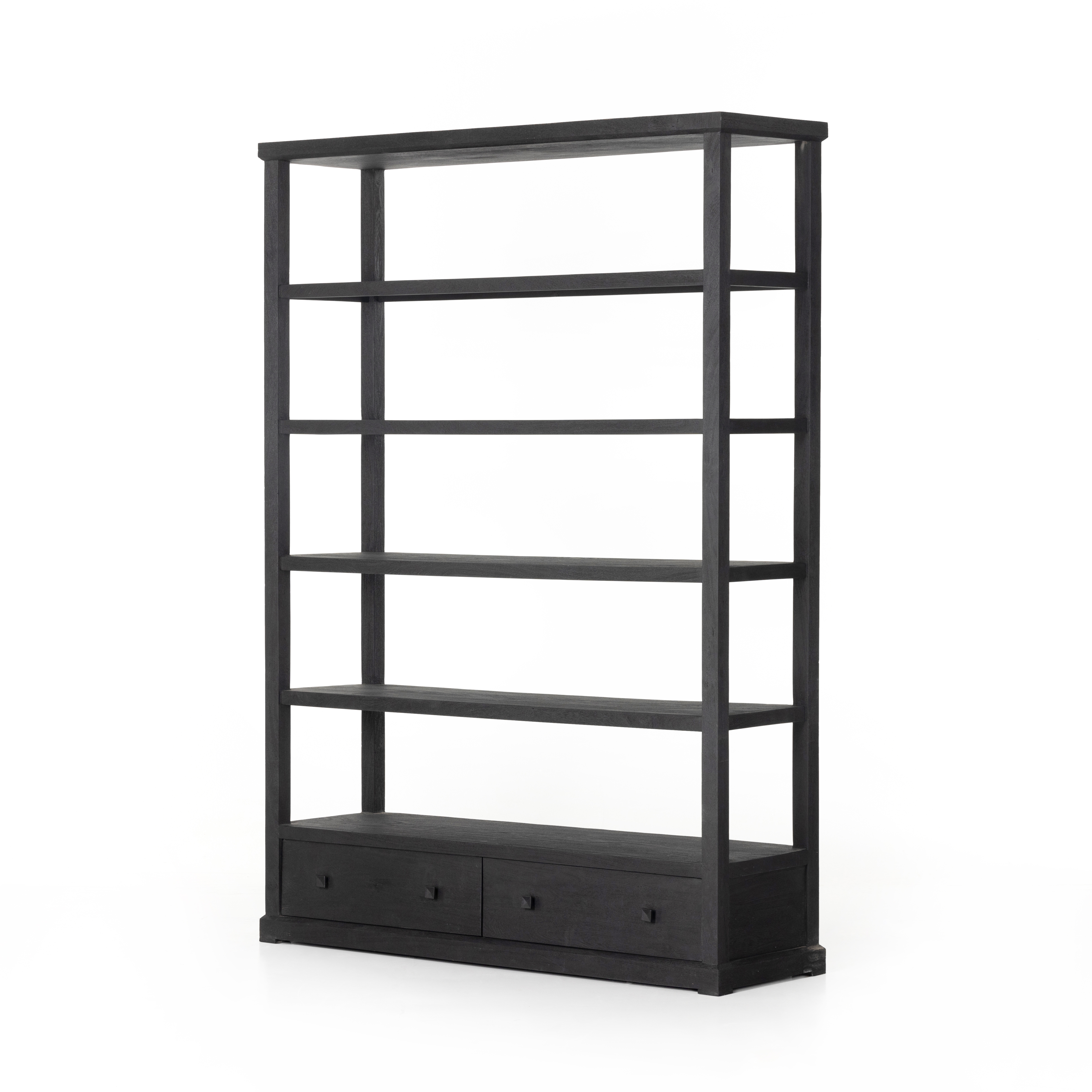 Woodmore Bookcase - Dark Totem Acacia - Image 0
