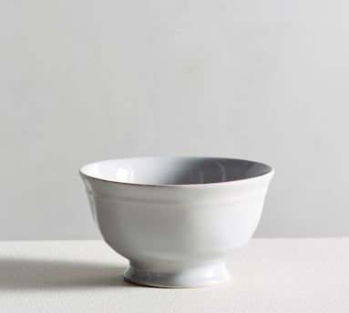 Cambria Stoneware Footed Serving Bowl, Small (5.25"dia. x 3"H) - Stone - Image 4