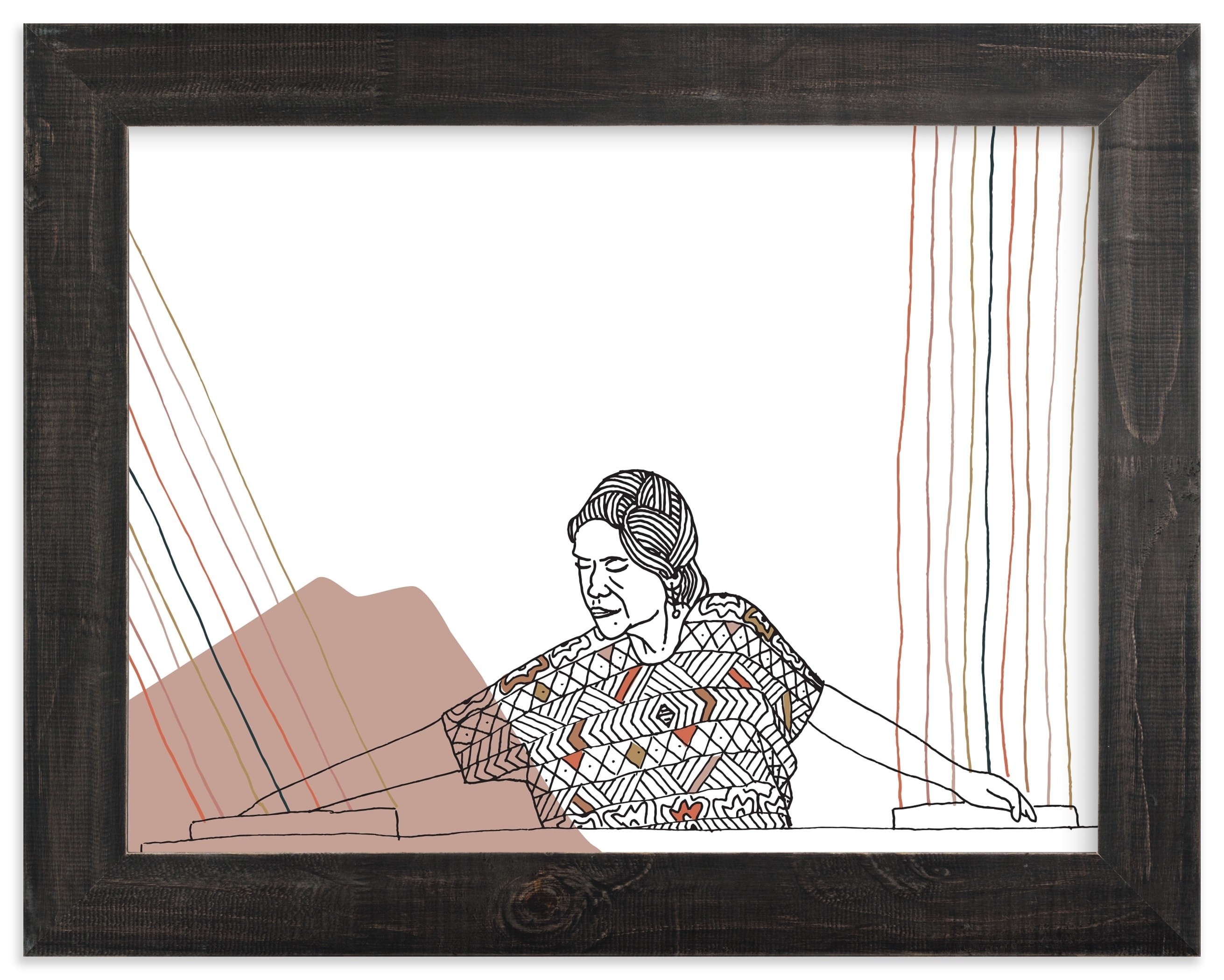Woven Women II Limited Edition Fine Art Print 2 - Image 0