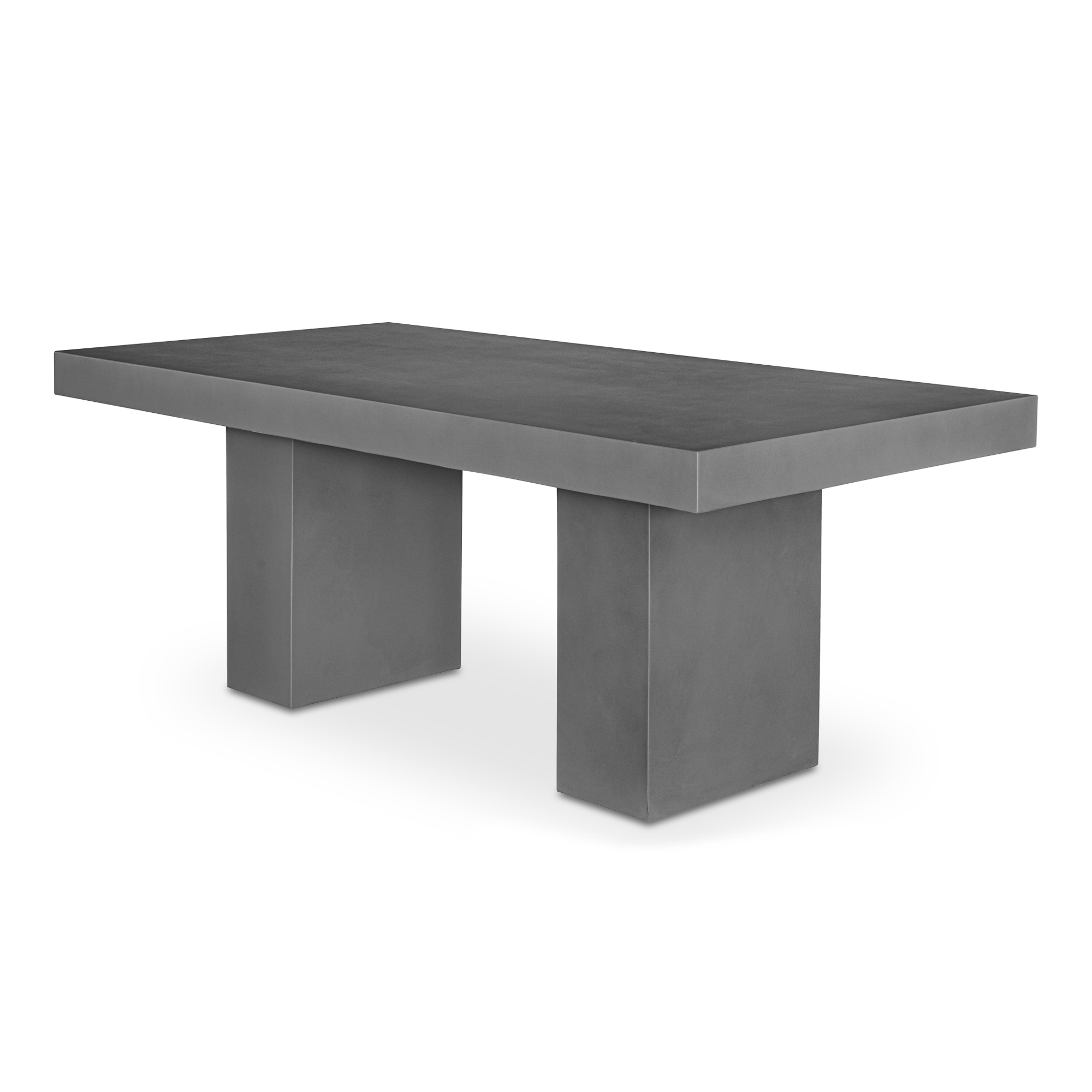 Antonius Outdoor Dining Table Dark Grey - Image 1