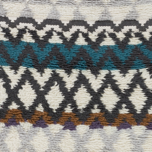 Atticus Black Indoor 2' x 3' Handmade Rug - Image 1