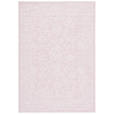Courtyard 8680 Area Rug In Soft Pink / Ivory - Image 0