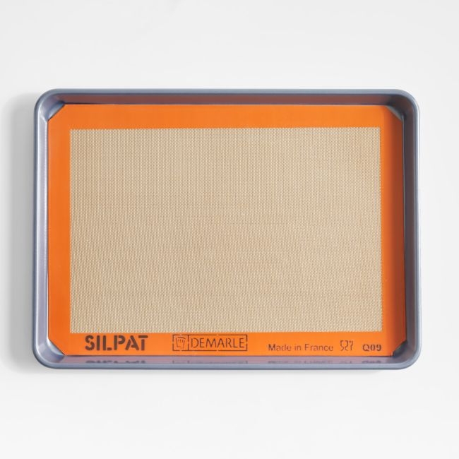 Crate & Barrel Half Sheet and Silpat Set - Image 0