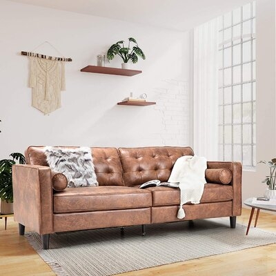 84.2"Mid-Century Sofa Couch - Image 1