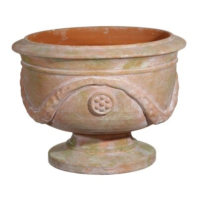 Finnick Brown 10" Terracotta Jar - Image 0