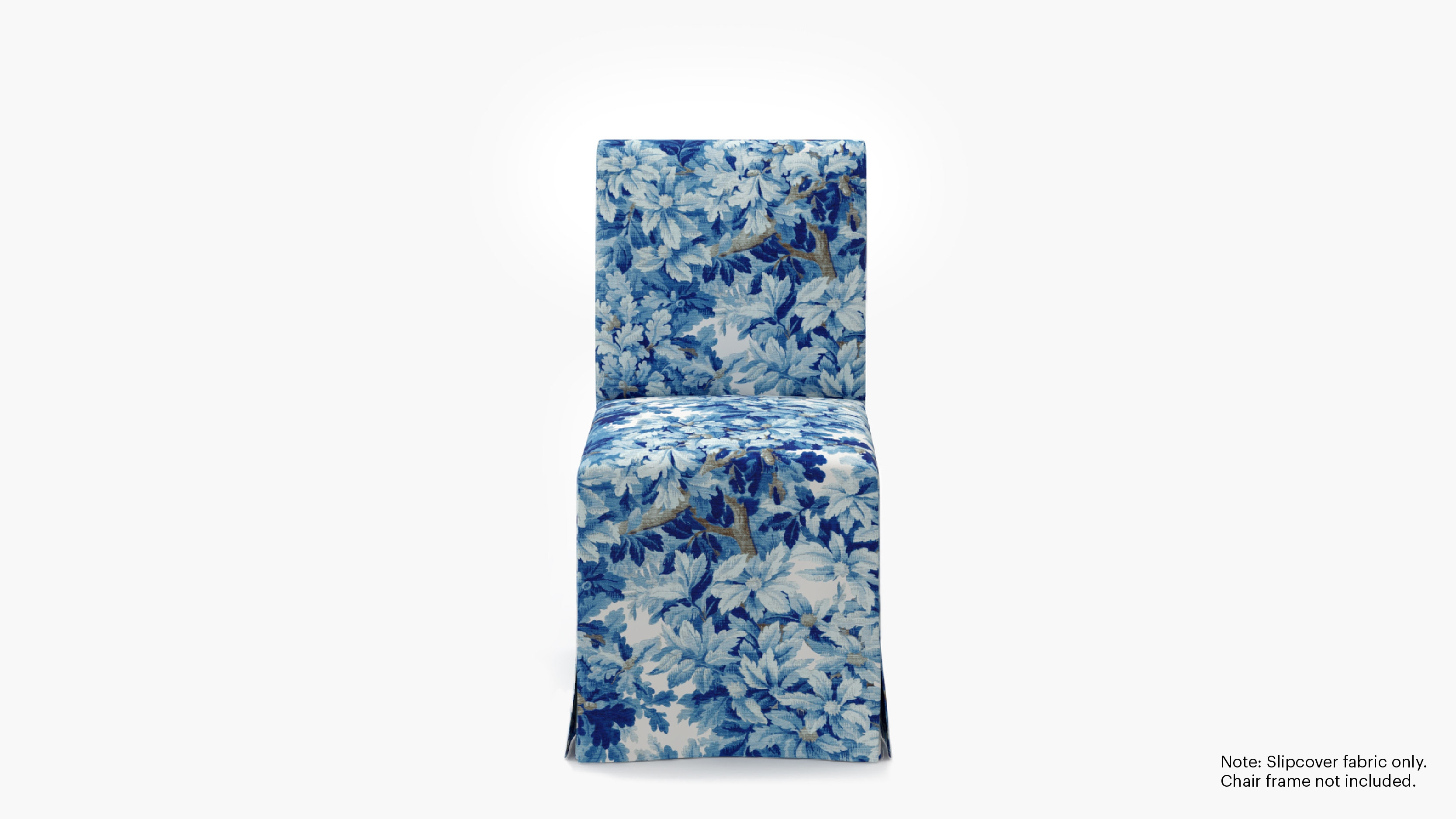 Slipcovered Signature Dining Chair - Cover Only, Limoges Bois De Chene - Image 0