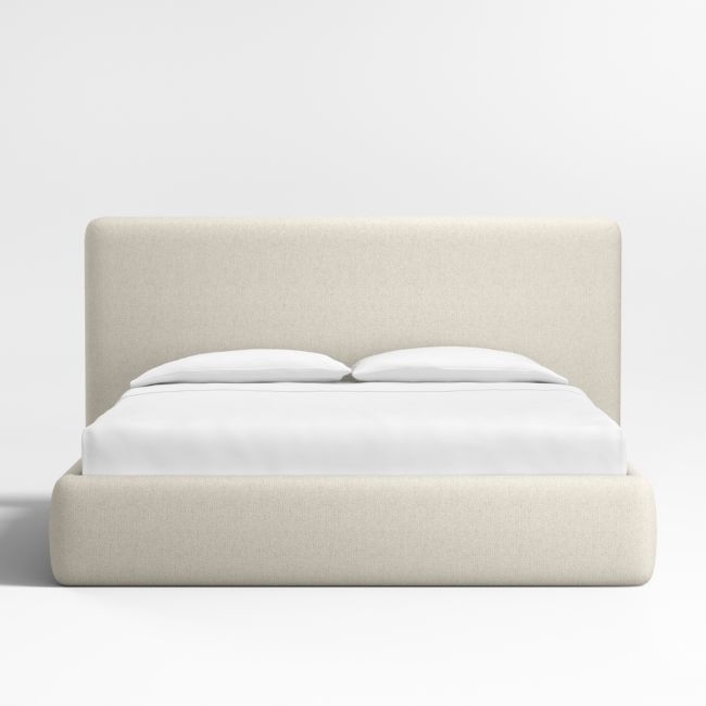 Anneli Ivory Upholstered King Bed - Image 0