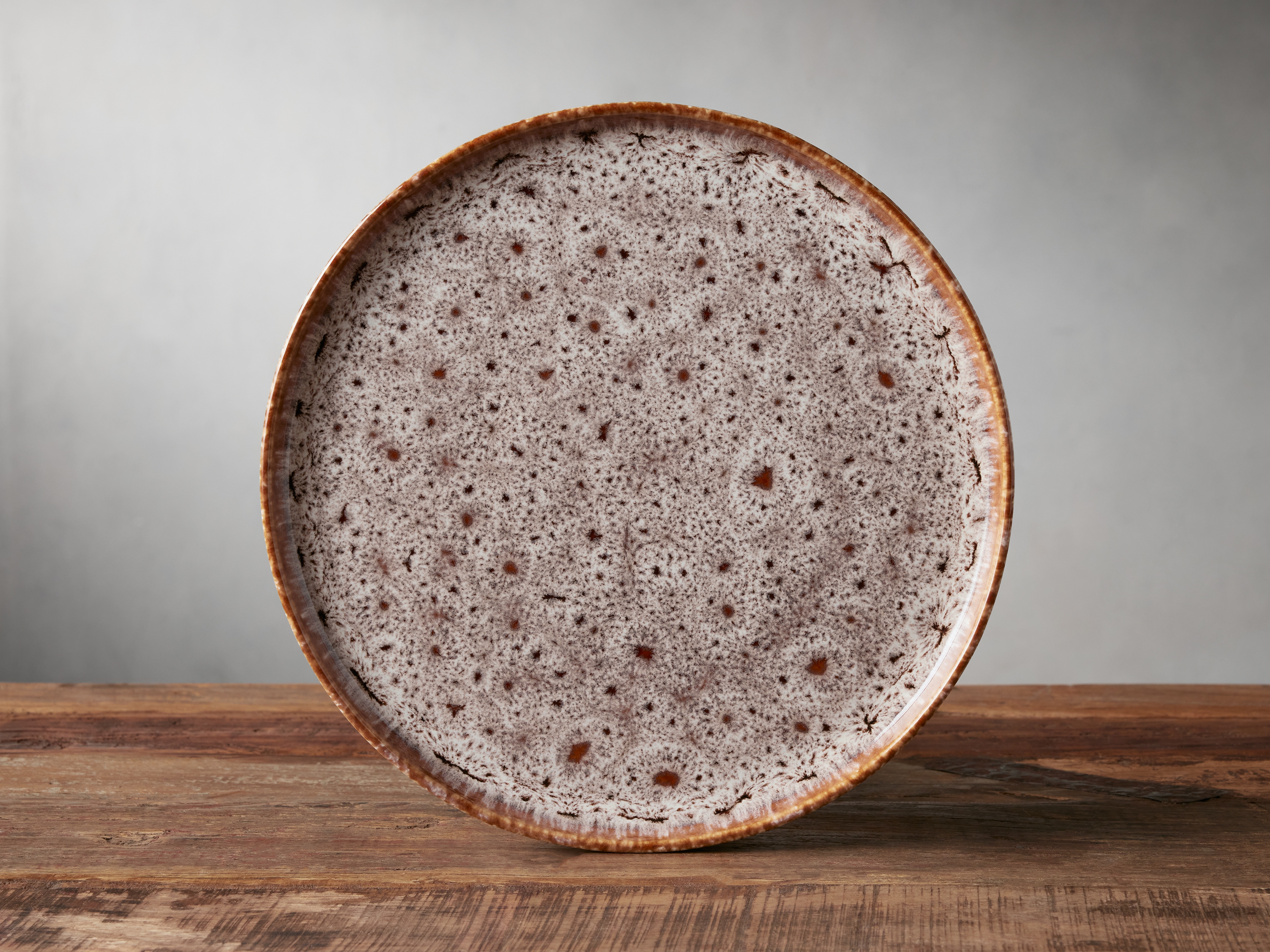 Ronan Dinner Plates in Brown (Set Of 4) Stoneware - Image 0