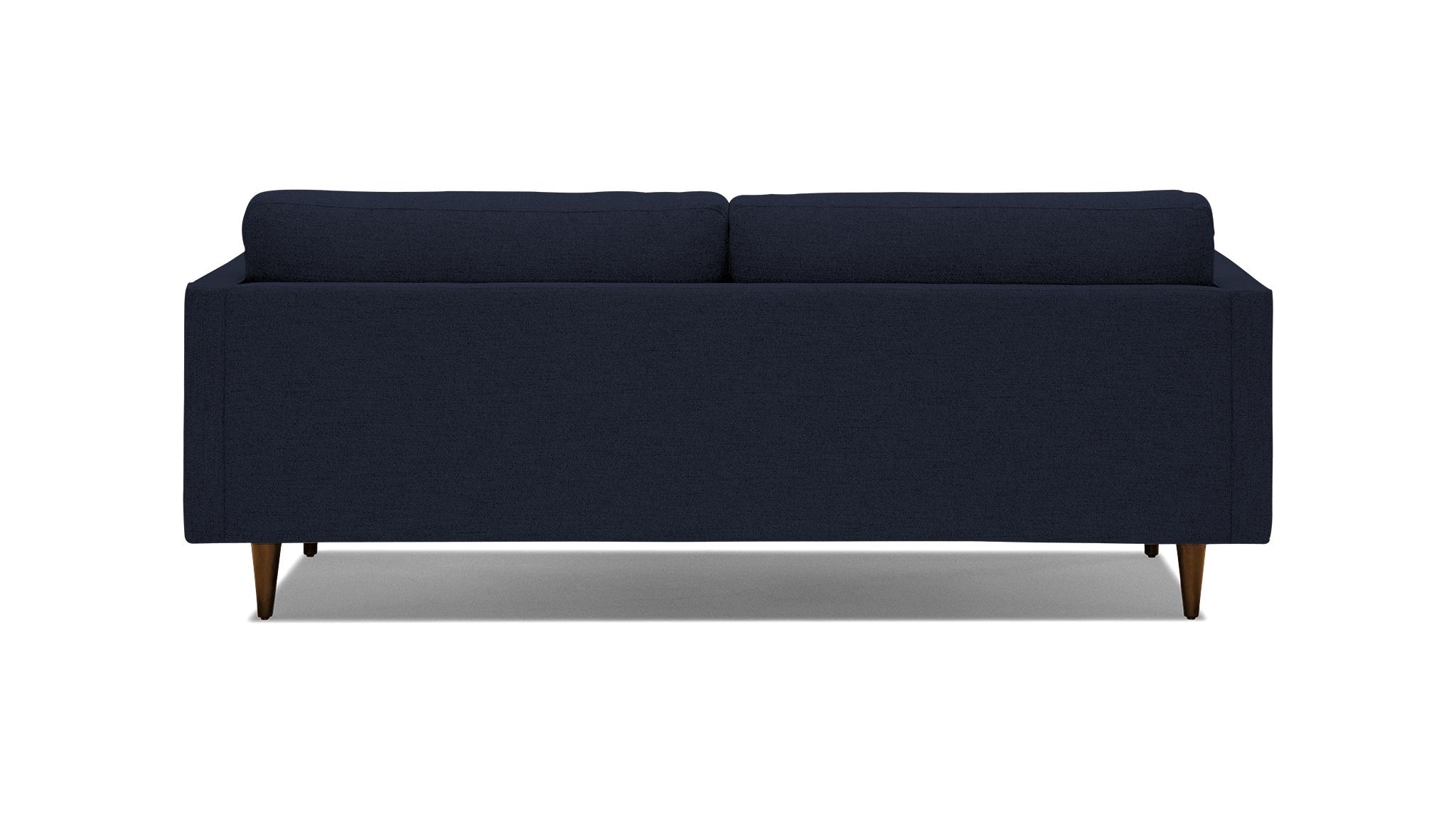 Blue Briar Mid Century Modern Sofa - Sunbrella Premier Indigo - Mocha - Image 4