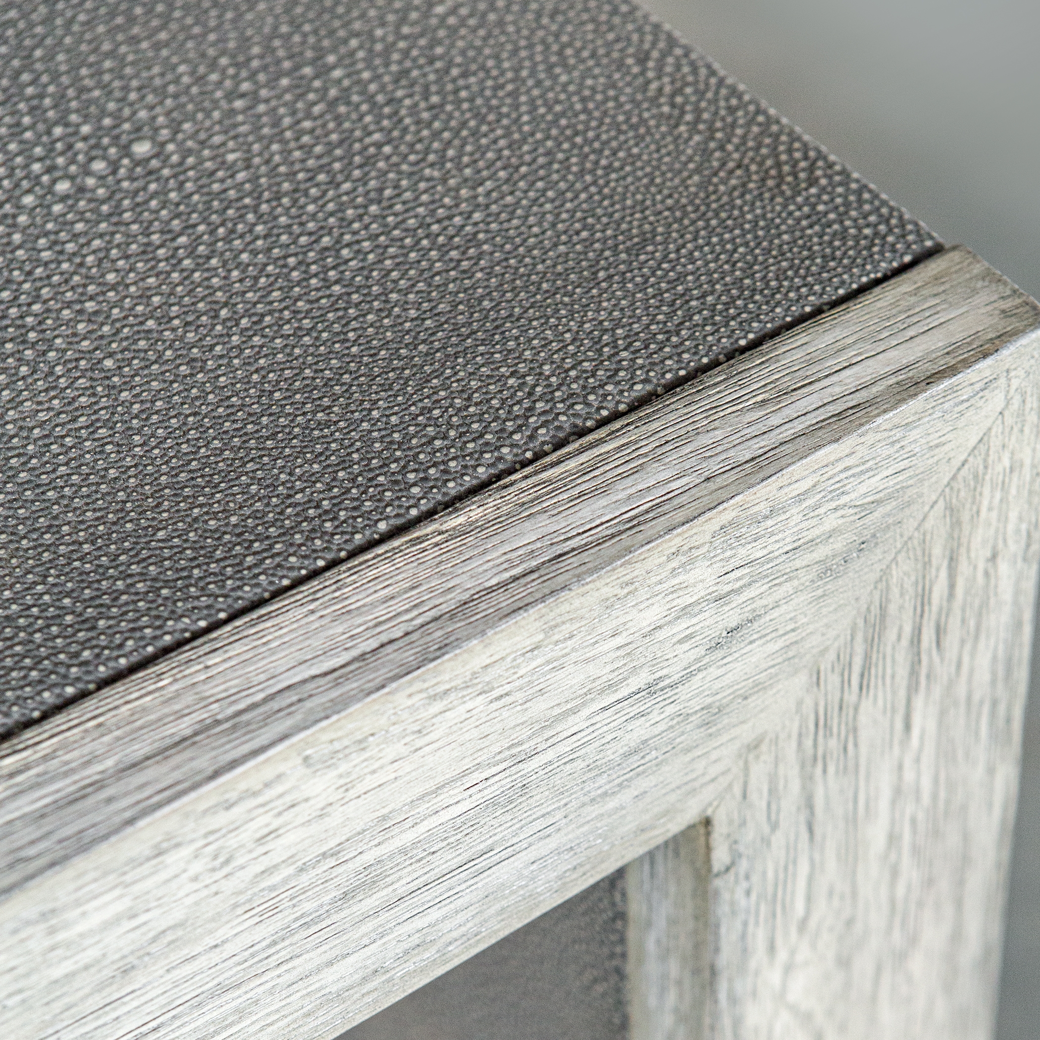 Aerina Aged Gray Console Table - Image 5