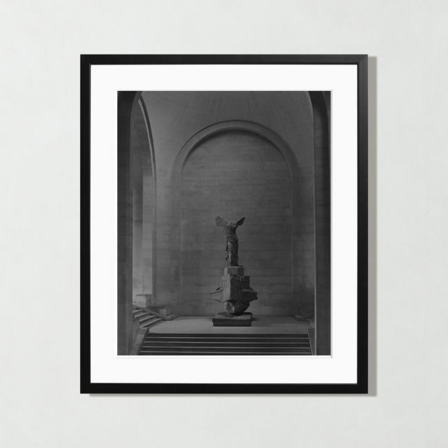 'The Louvre' Photographic Print in Black Frame 21"x25" - Image 0