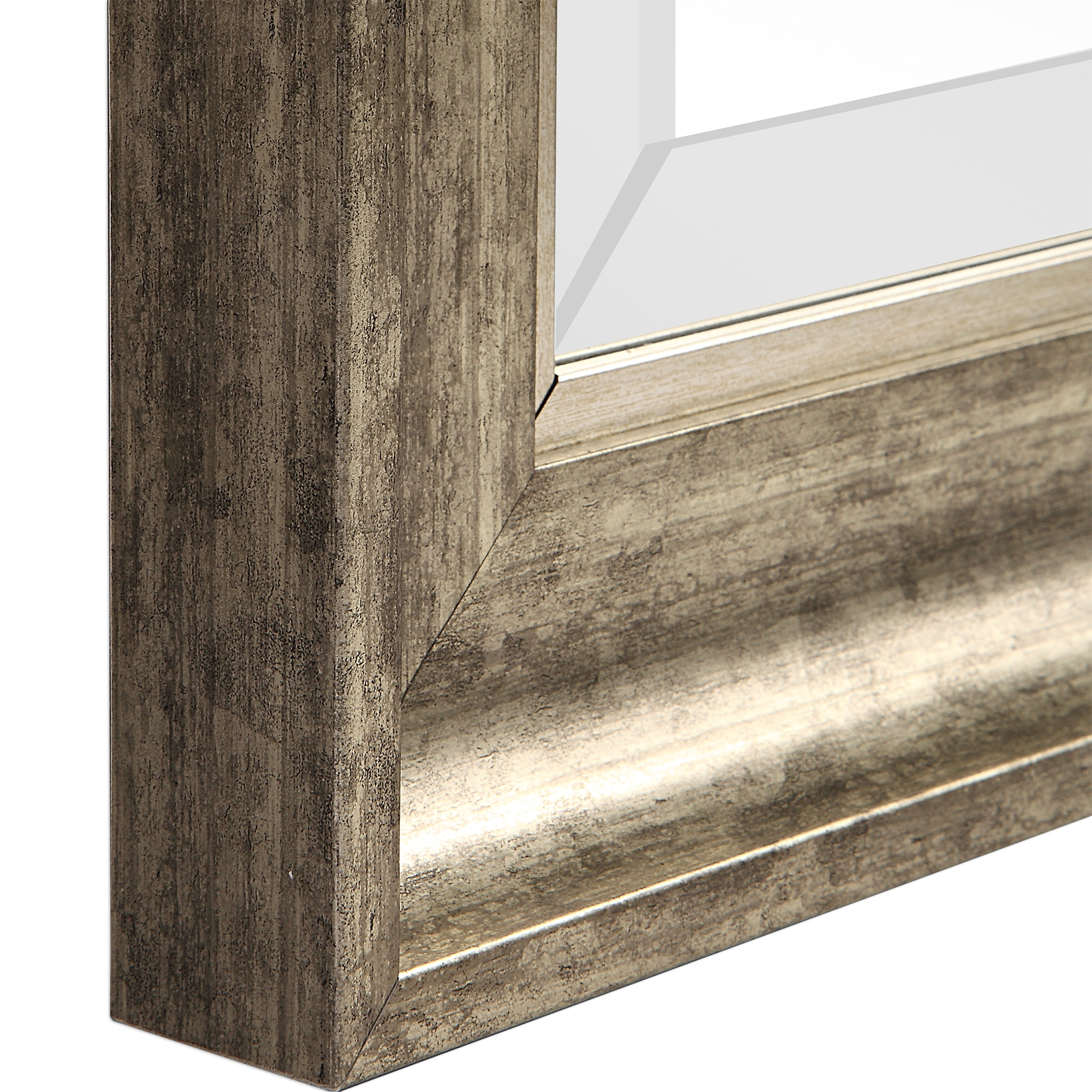 Aaleah Burnished Silver Mirror - Image 4