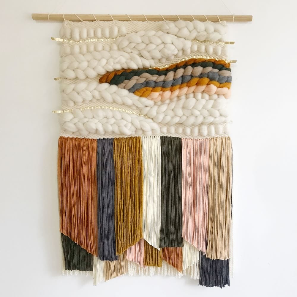 Earth Woven Wall Hanging, Small - Image 0