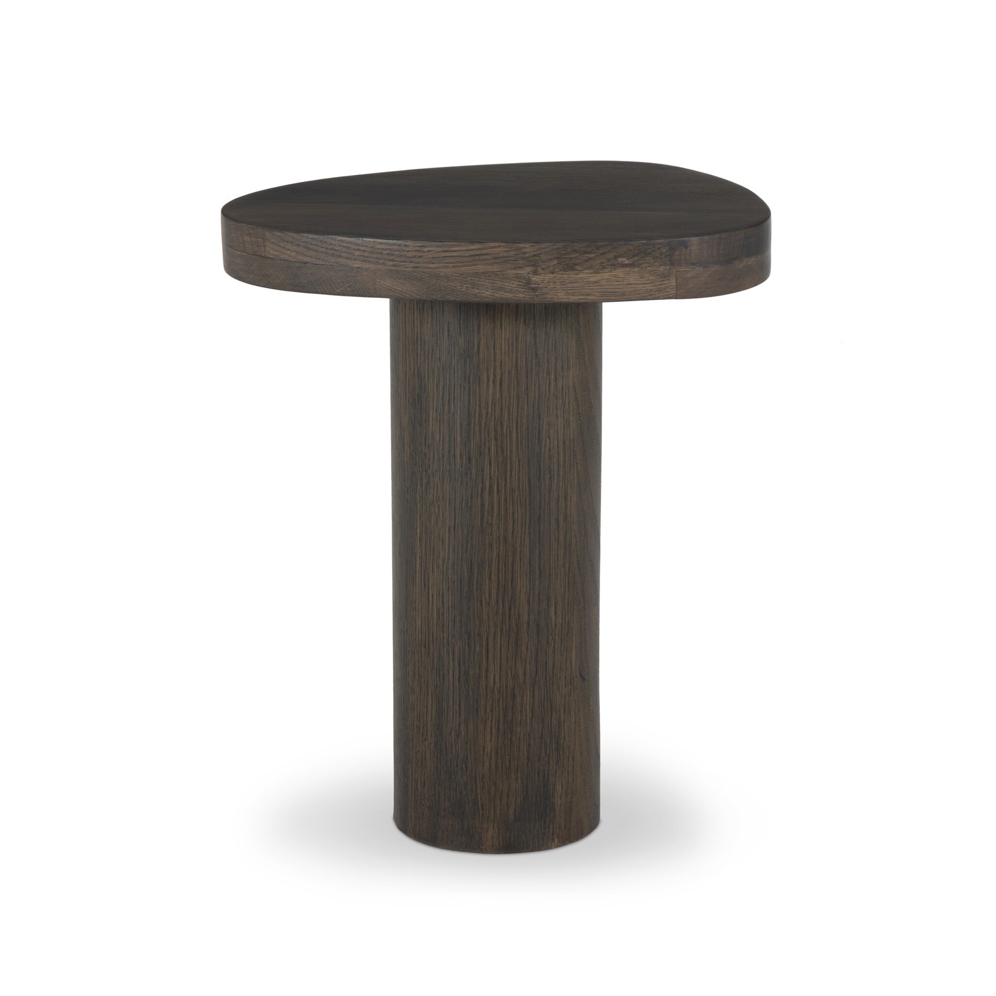 Zion End Table - Grey Tobacco Oak - Image 0