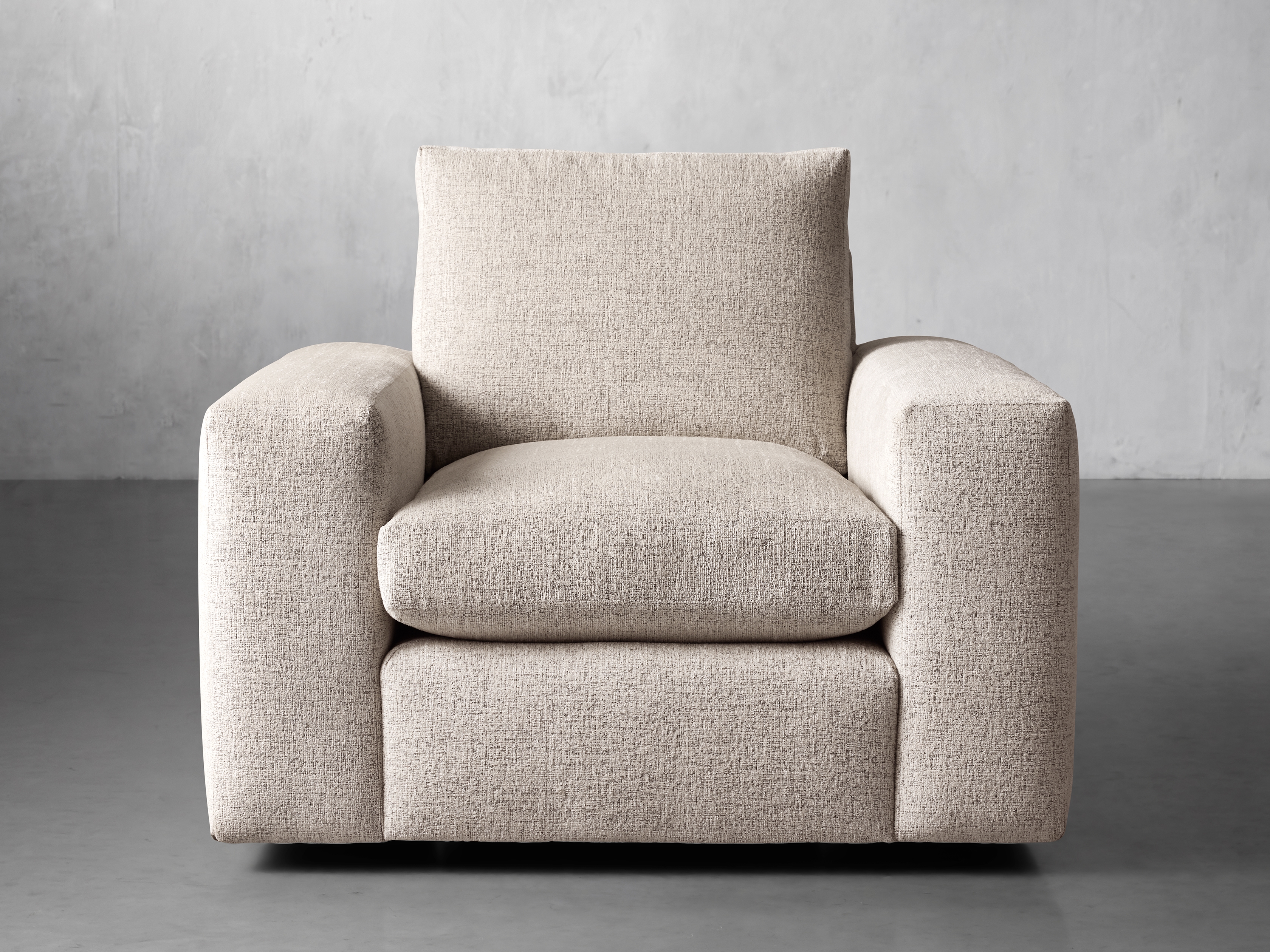 Kipton Wide Arm Swivel Chair in Upholstered - Image 0