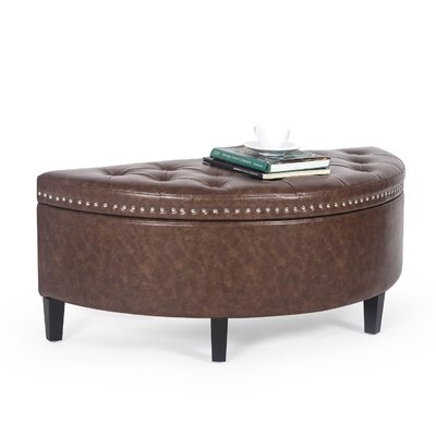 Roxann Upholstered Flip top Storage Bench - Image 0