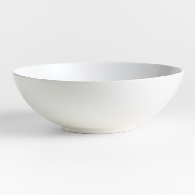 Craft White 10.25" Stoneware Serving Bowl - Image 0