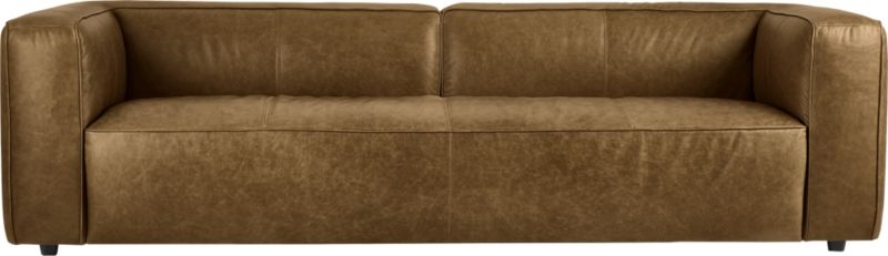 Lenyx 104" Leather Extra Large Sofa - Image 1