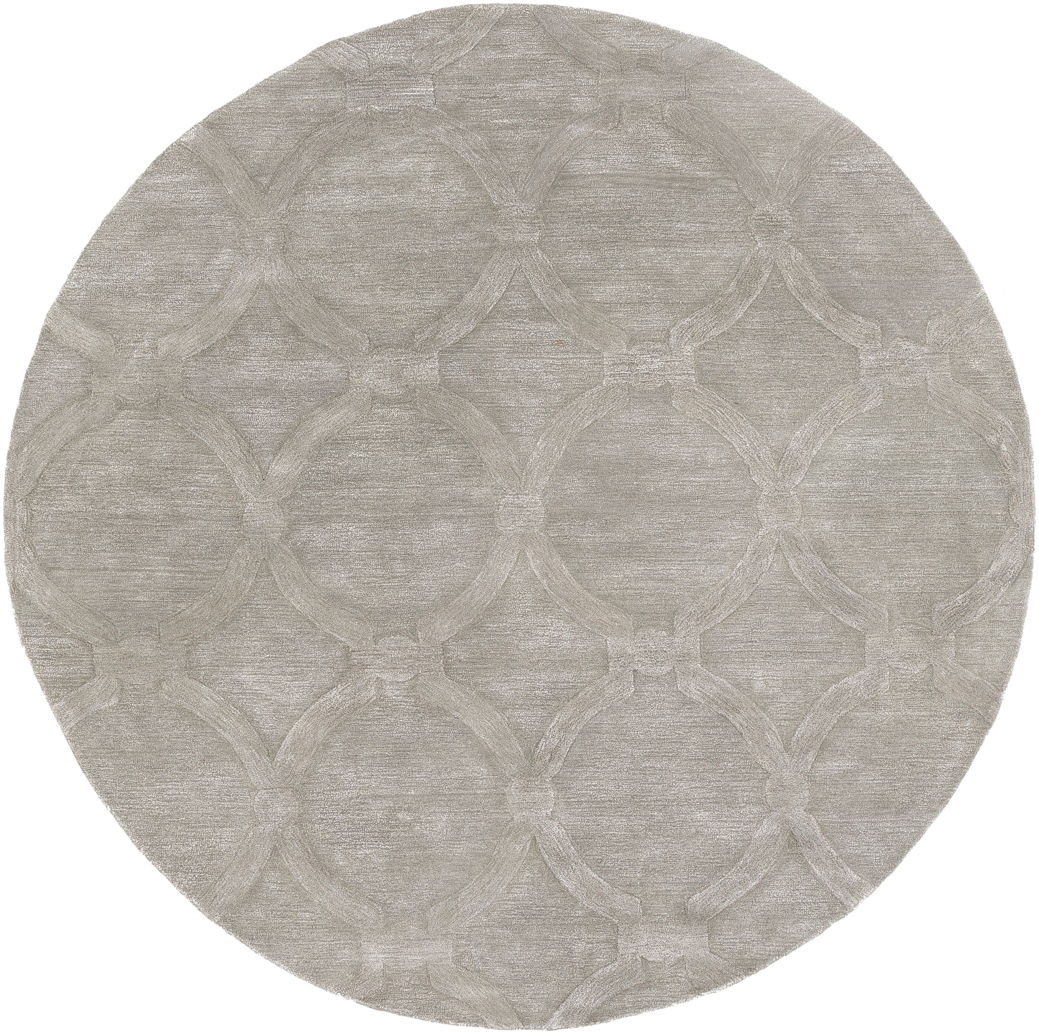 Urban Brown Indoor 8' x 8' Handmade Rug - Image 0