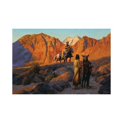 Over The Divide by - Wrapped Canvas - Image 0