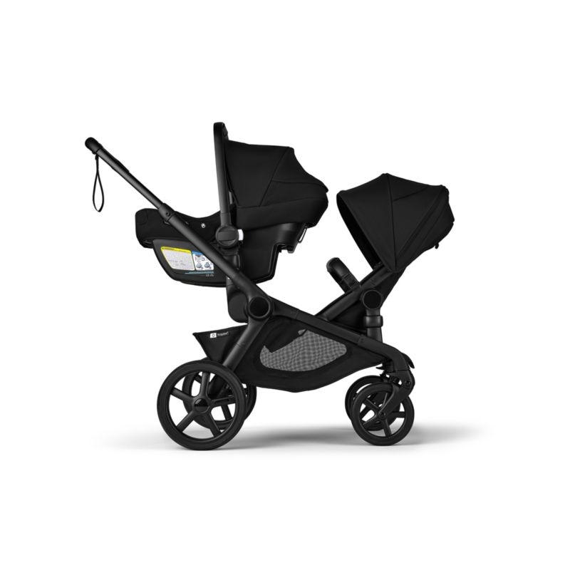 Bugaboo Kangaroo Complete Baby Stroller Midnight Black Sibling Seat - Image 7
