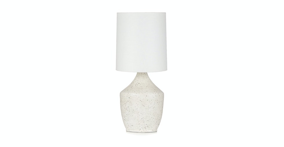 Rama White 28" Table Lamp - Image 0